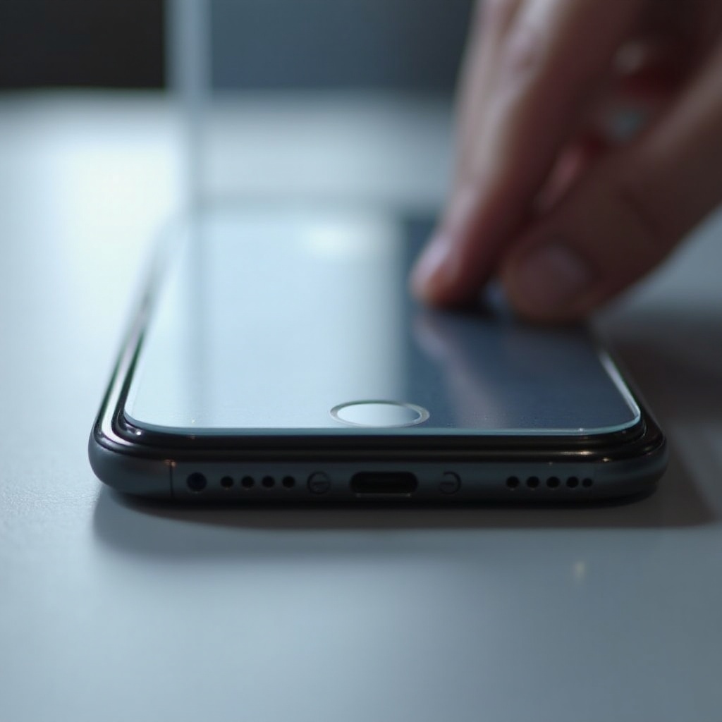 как удалить стеклянную защитную пленку с iPhone