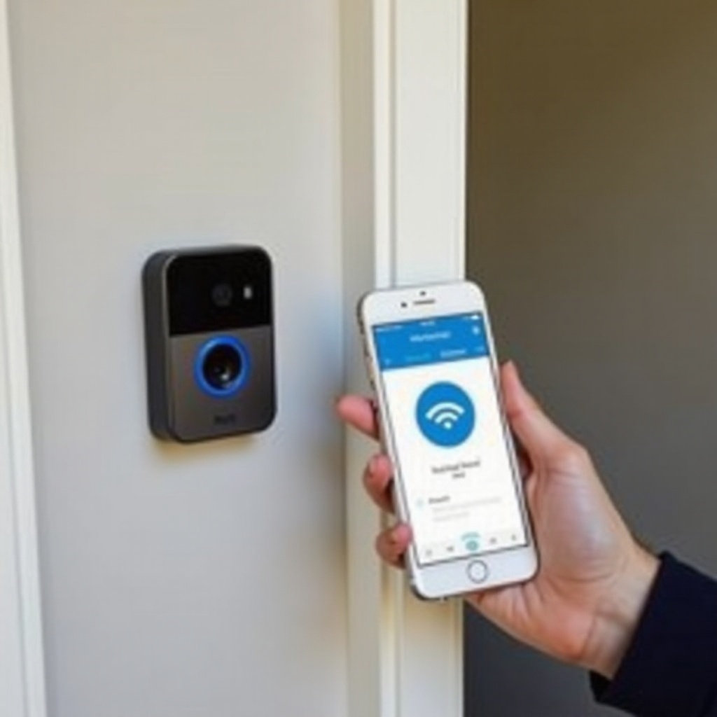 как подключить дверной звонок Nest к новой сети Wi‑Fi