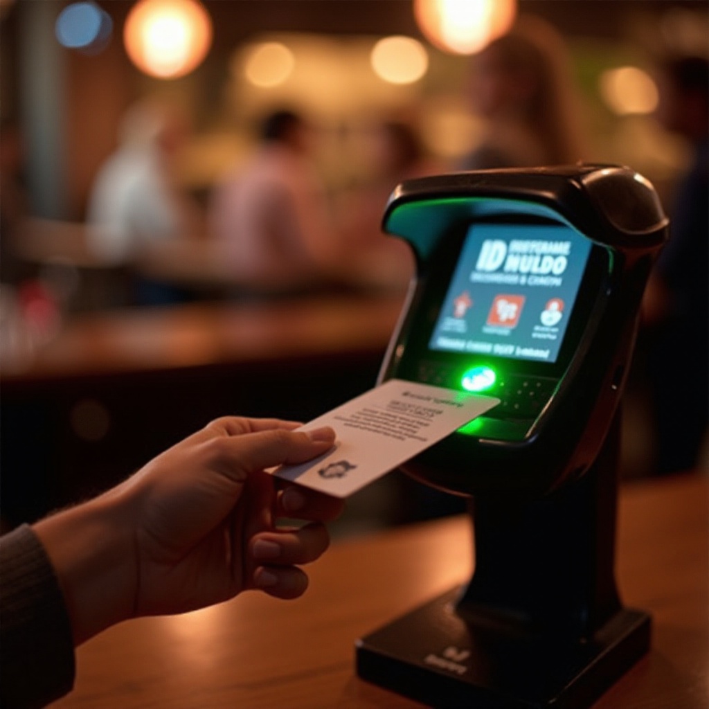 how do id scanners at bars work