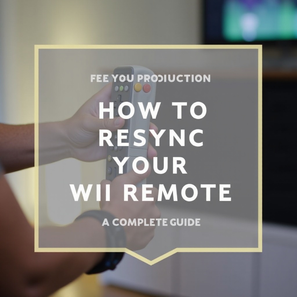 как повторно синхронизировать пульт Wii