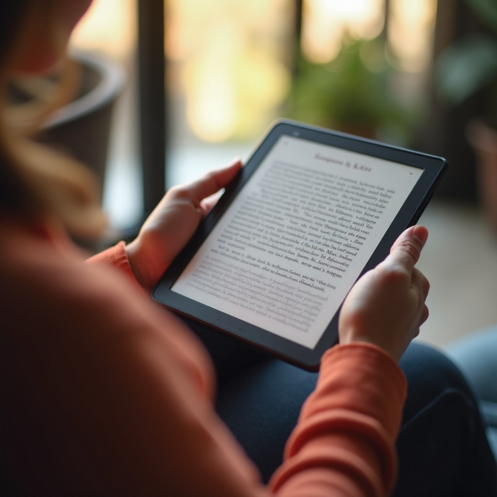 comment utiliser l'application Kindle