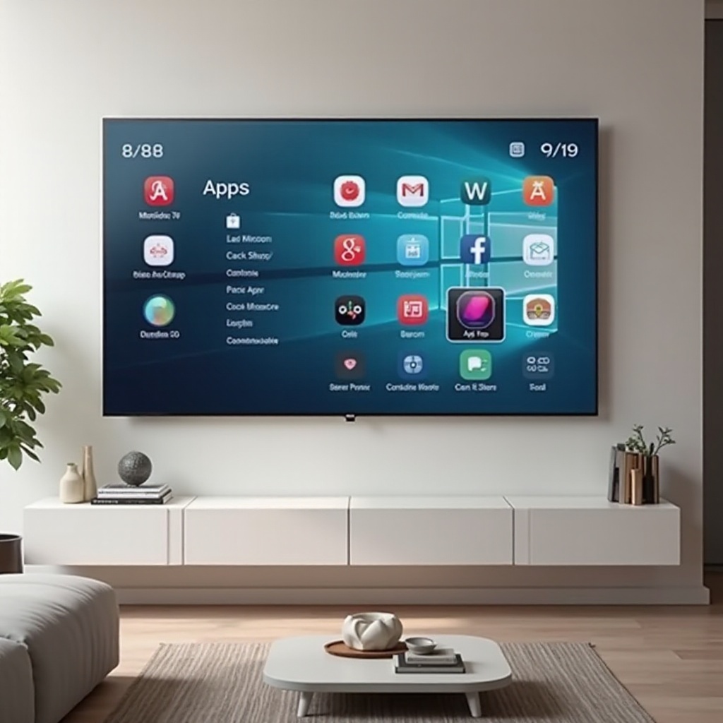 dónde está la App Store en el Smart TV Samsung