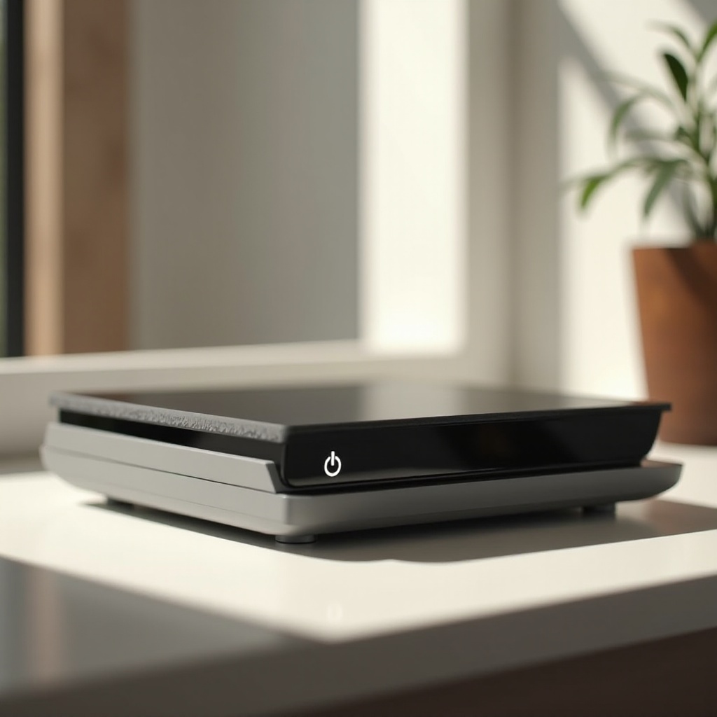 где находится кнопка питания на PS4