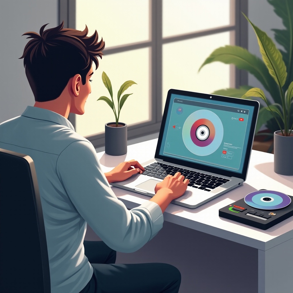 cómo reproducir un CD en un portátil