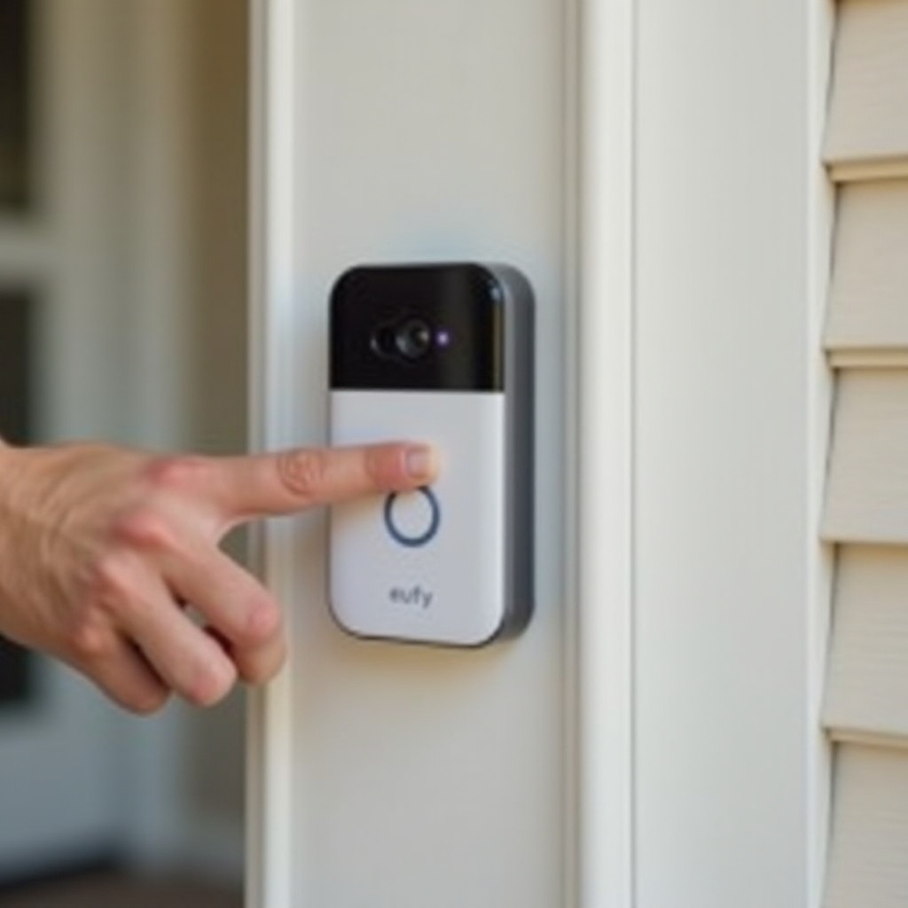 cómo quitar el timbre Eufy sin pin