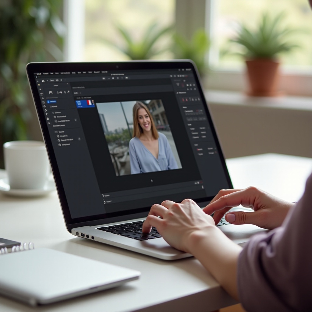 ritagliare un'immagine su Mac