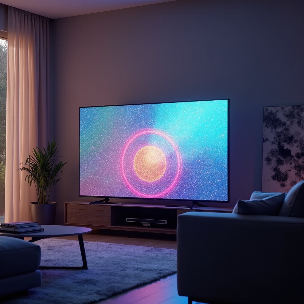 test immagine TV Samsung