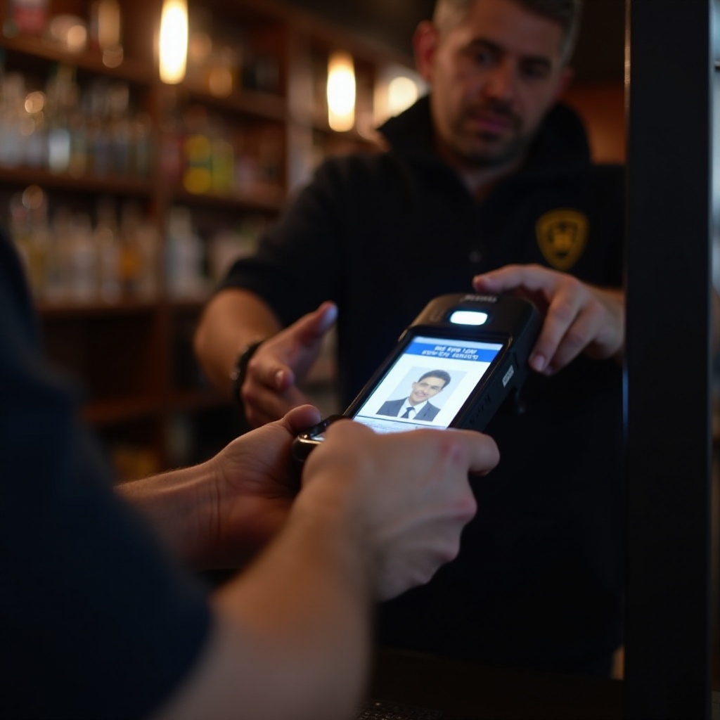 how do id scanners at bars work