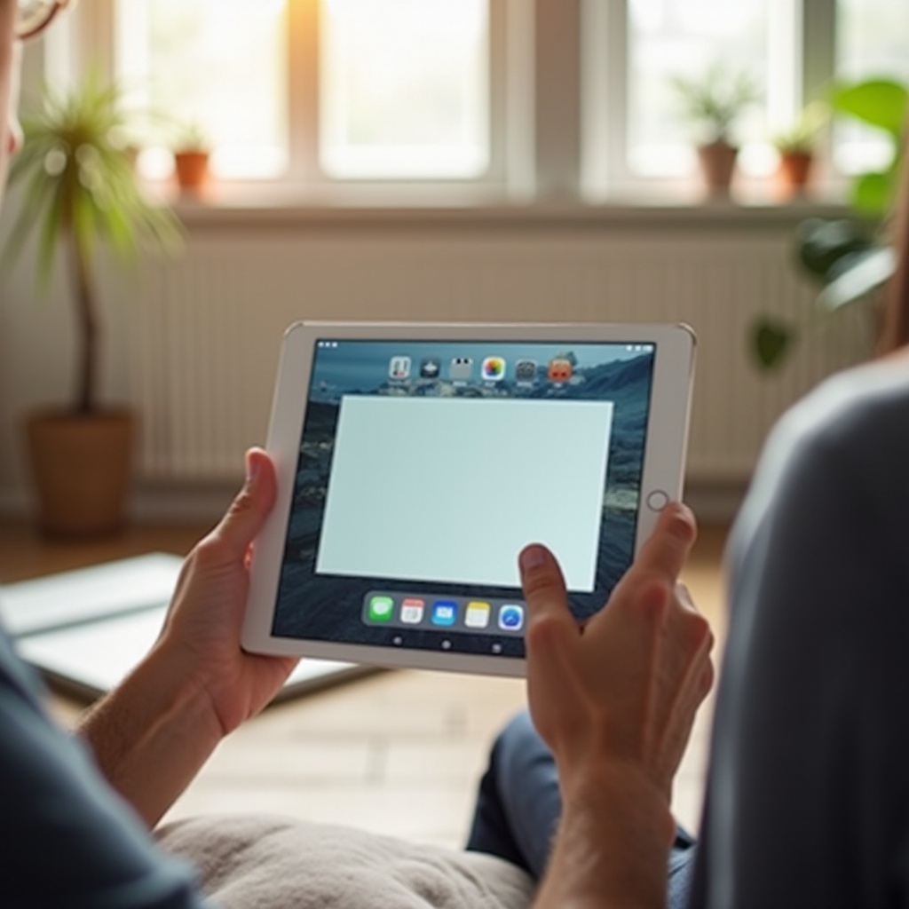 how do i make ipad screen rotate