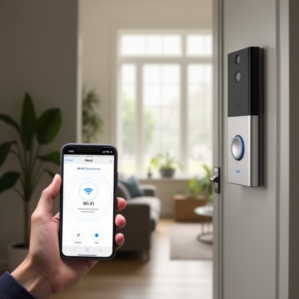 cómo conectar el timbre Nest a una nueva red Wi-Fi