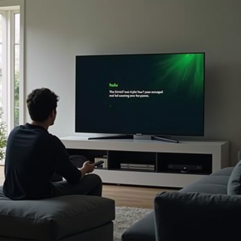 l'app Hulu non si aggiorna sulla TV Samsung