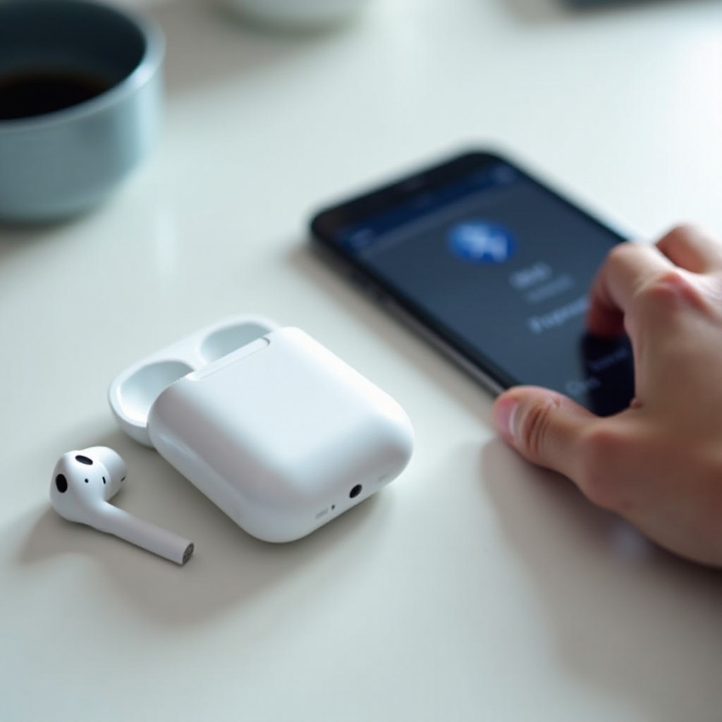 сброс AirPods до заводских настроек