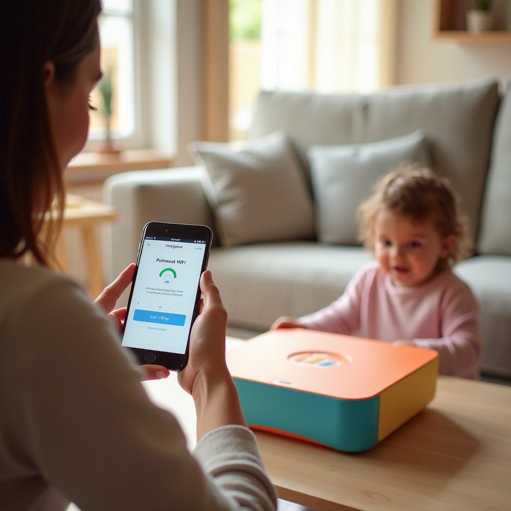configuration du Wi-Fi de la Toniebox