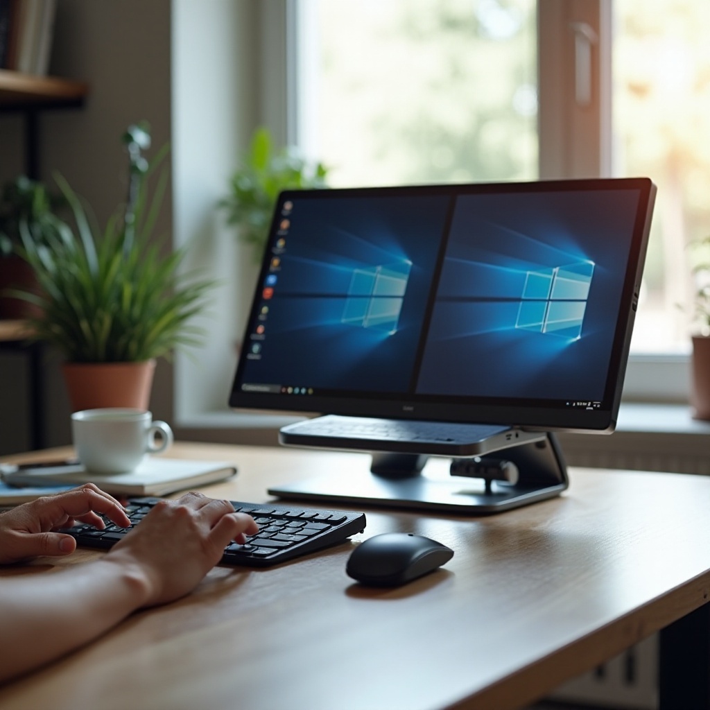 how to add a screen to my laptop windows