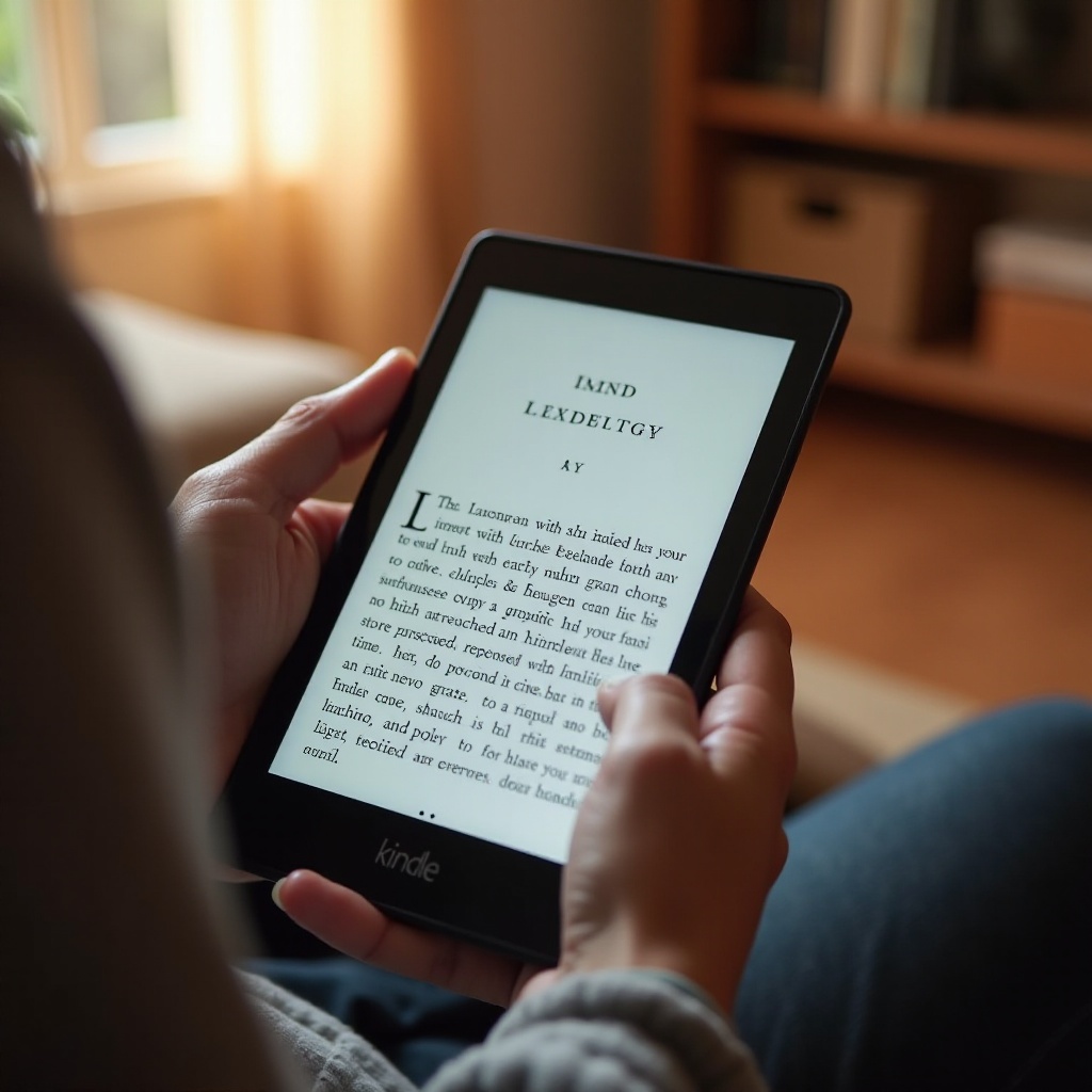 how to use kindle app