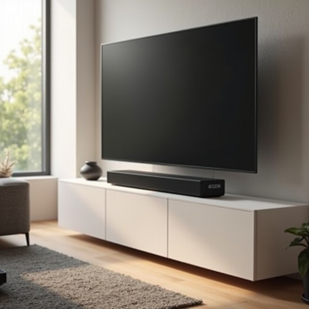 barra de sonido pequeña para televisor pequeño