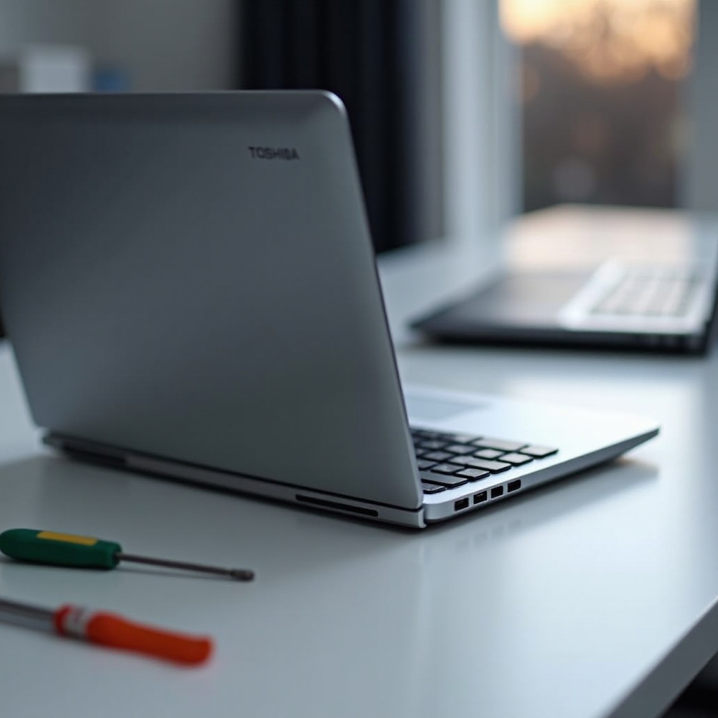 ترقية ذاكرة الوصول العشوائي في لابتوب توشيبا ساتلايت