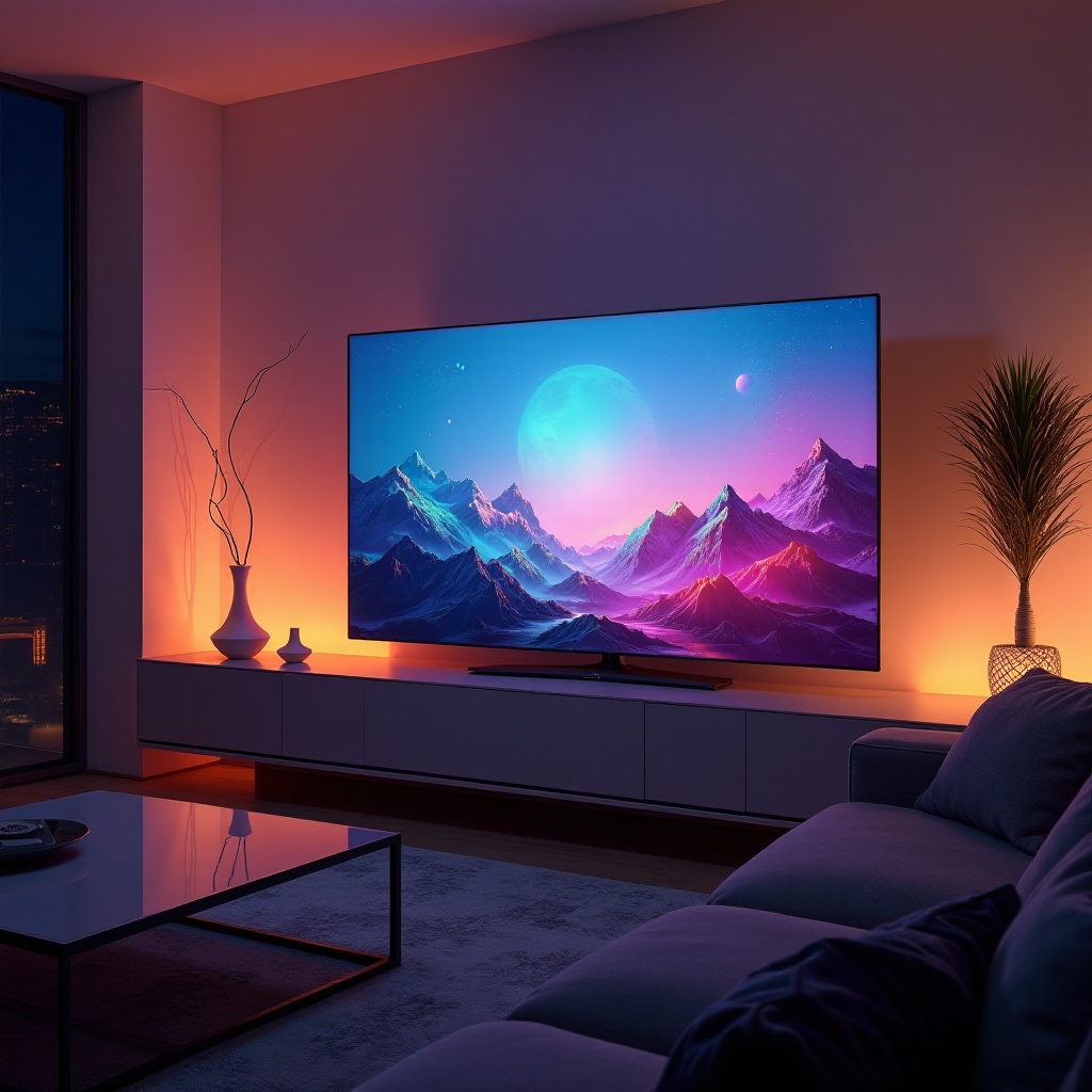 اختبار الصورة تلفزيون سامسونج