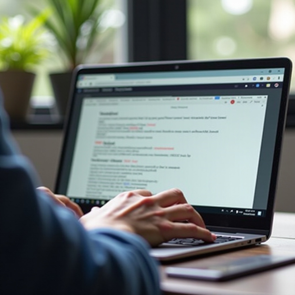 cómo abrir la inspección en Chromebook