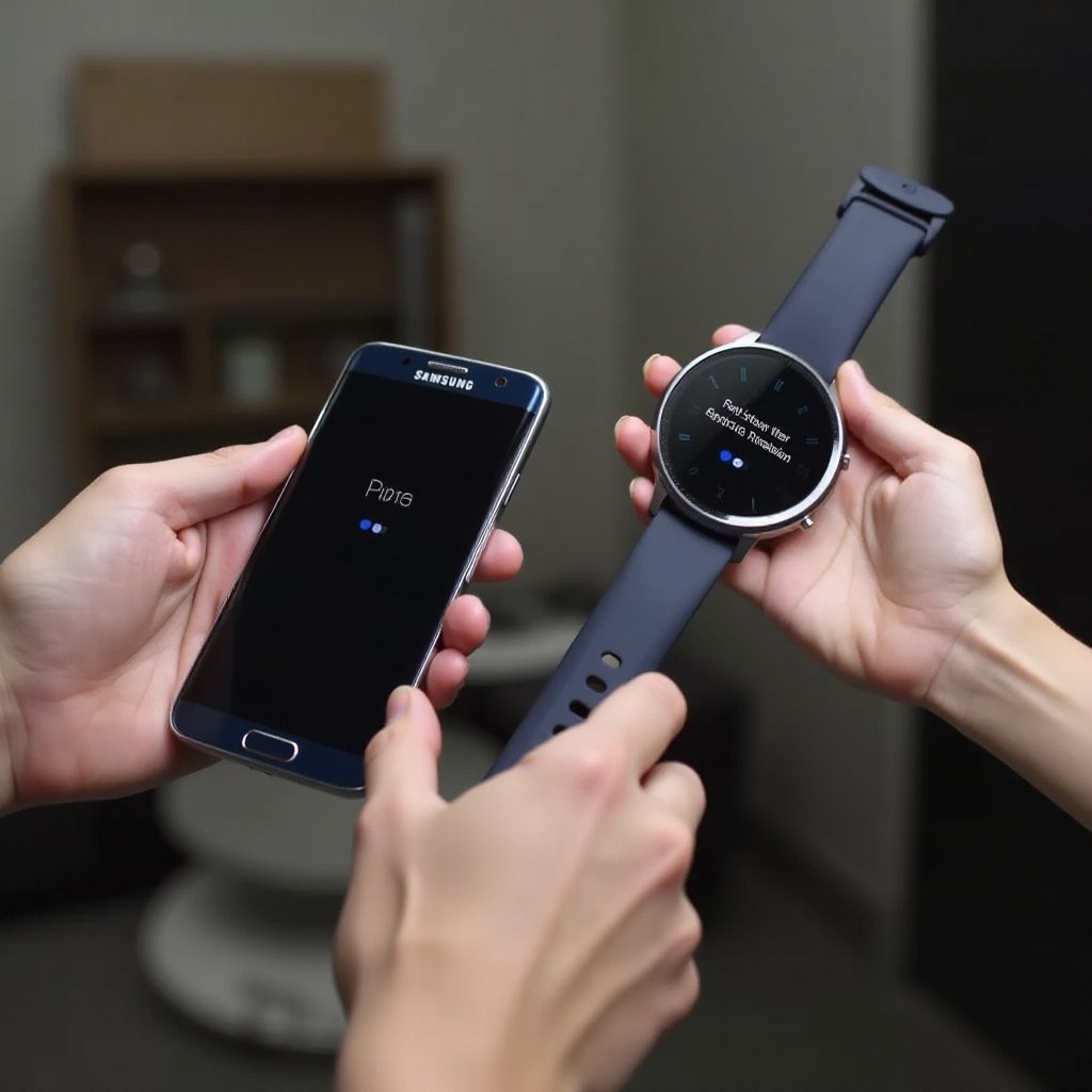 comment connecter une montre intelligente à un téléphone Samsung