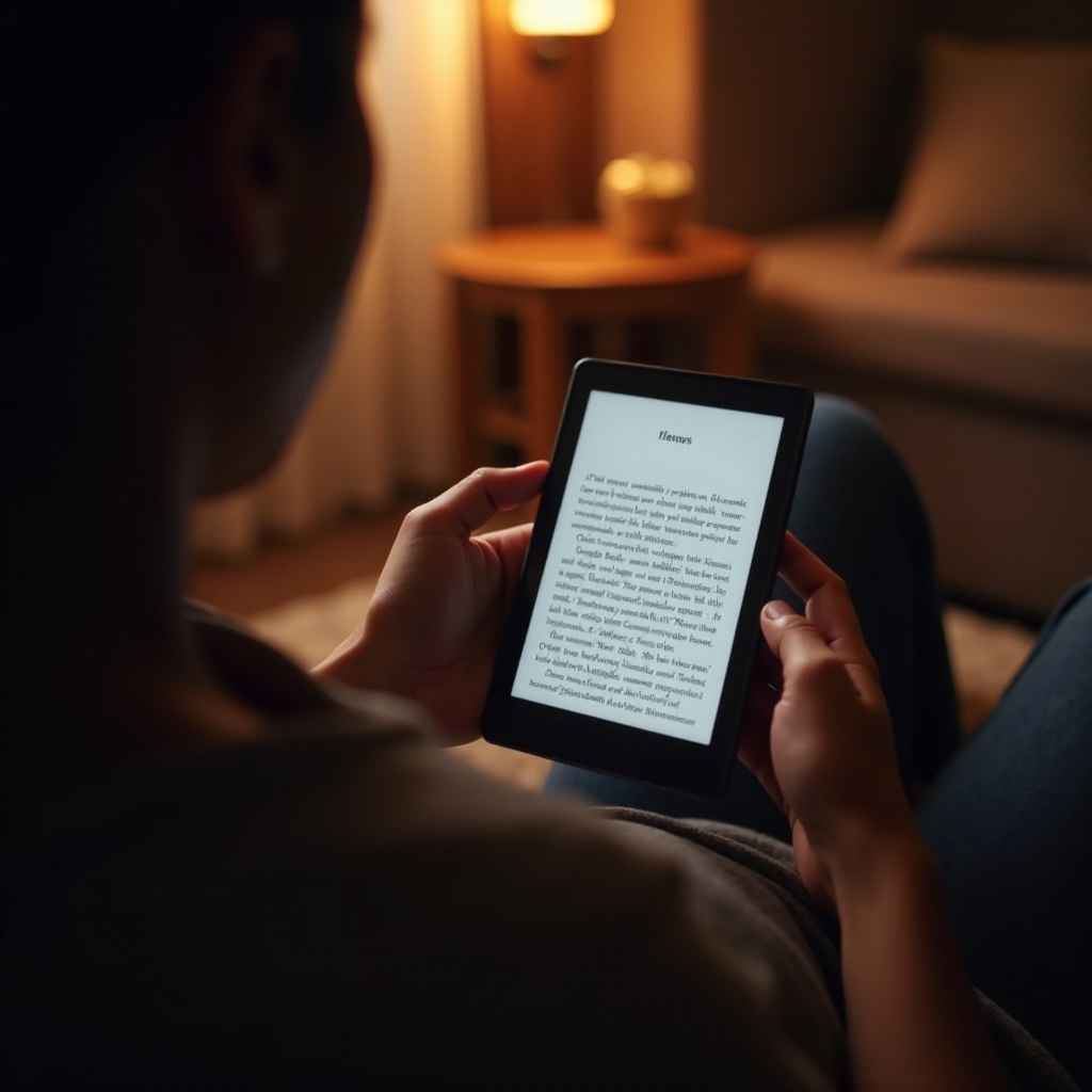 come usare l'app Kindle
