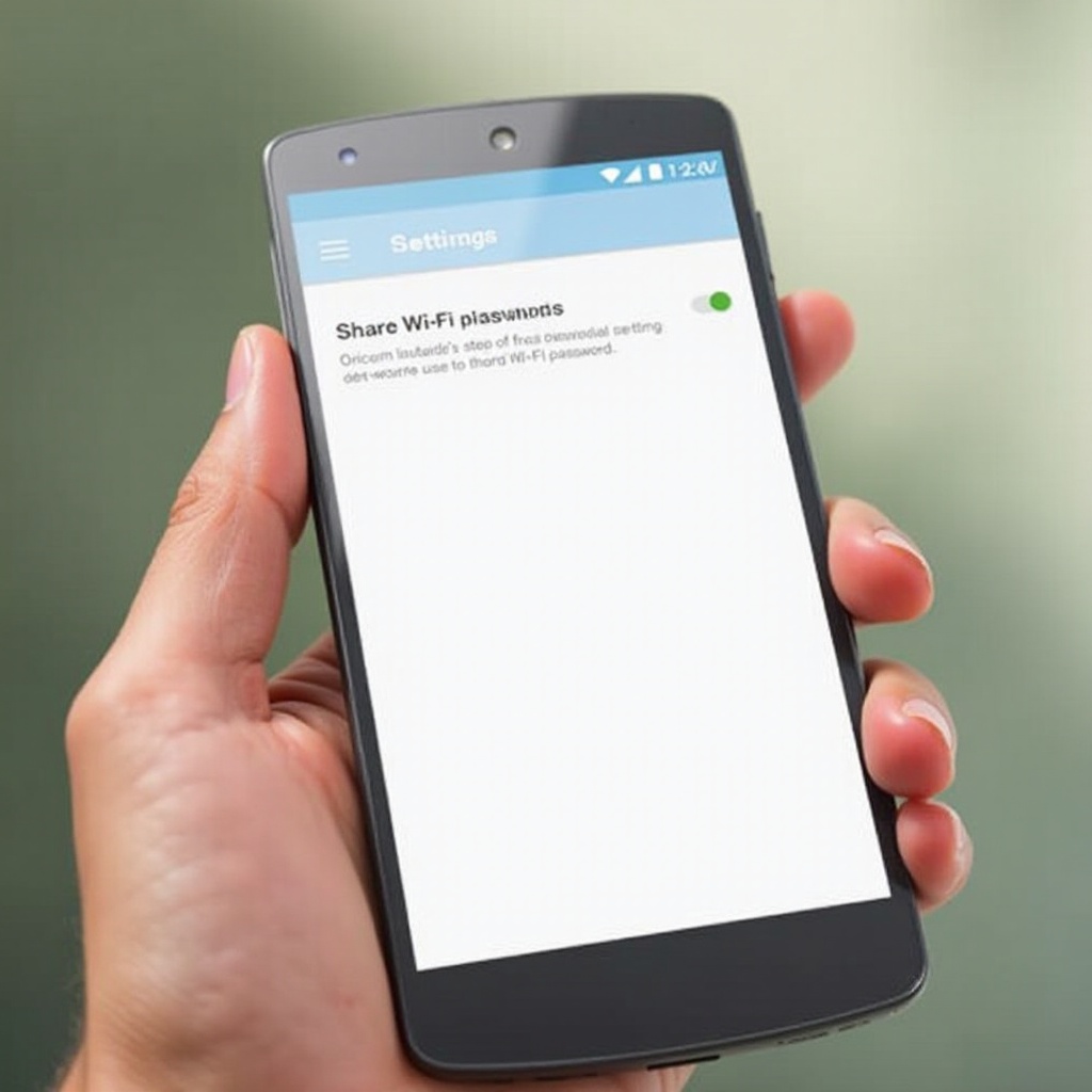 partager mot de passe wifi android