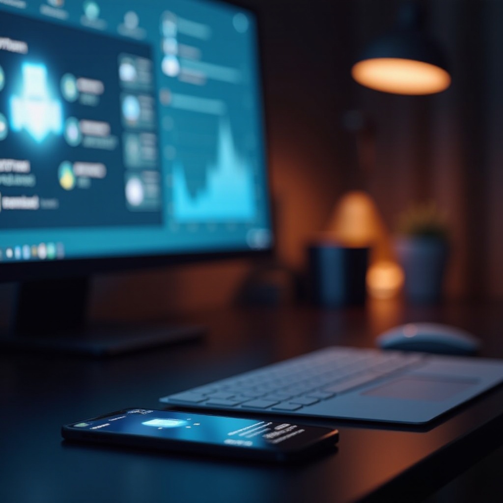 управляйте телефоном с ПК