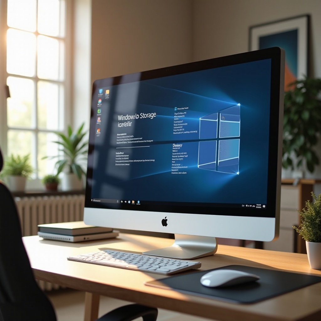 сколько места занимает Windows 10