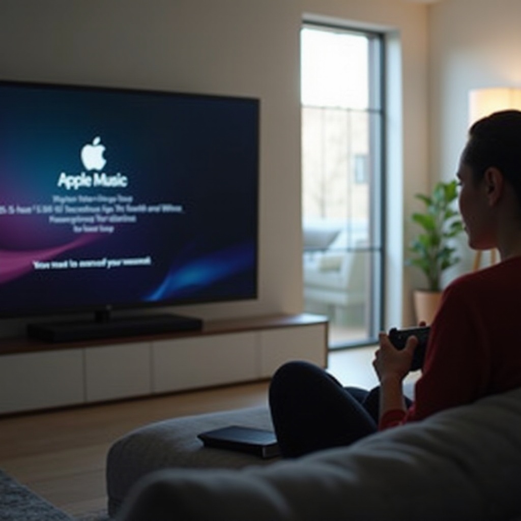 Apple Music не воспроизводится на PS5
