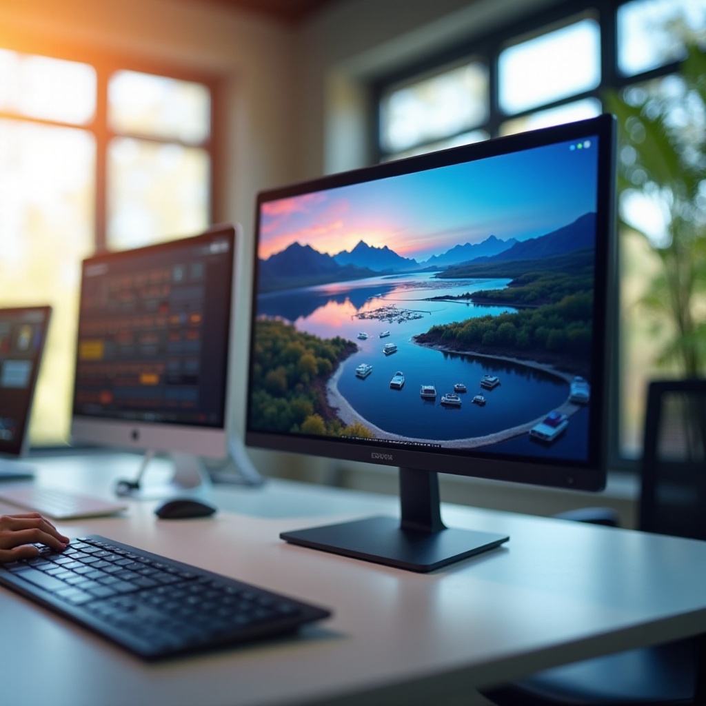 monitores con DisplayPort 2.1