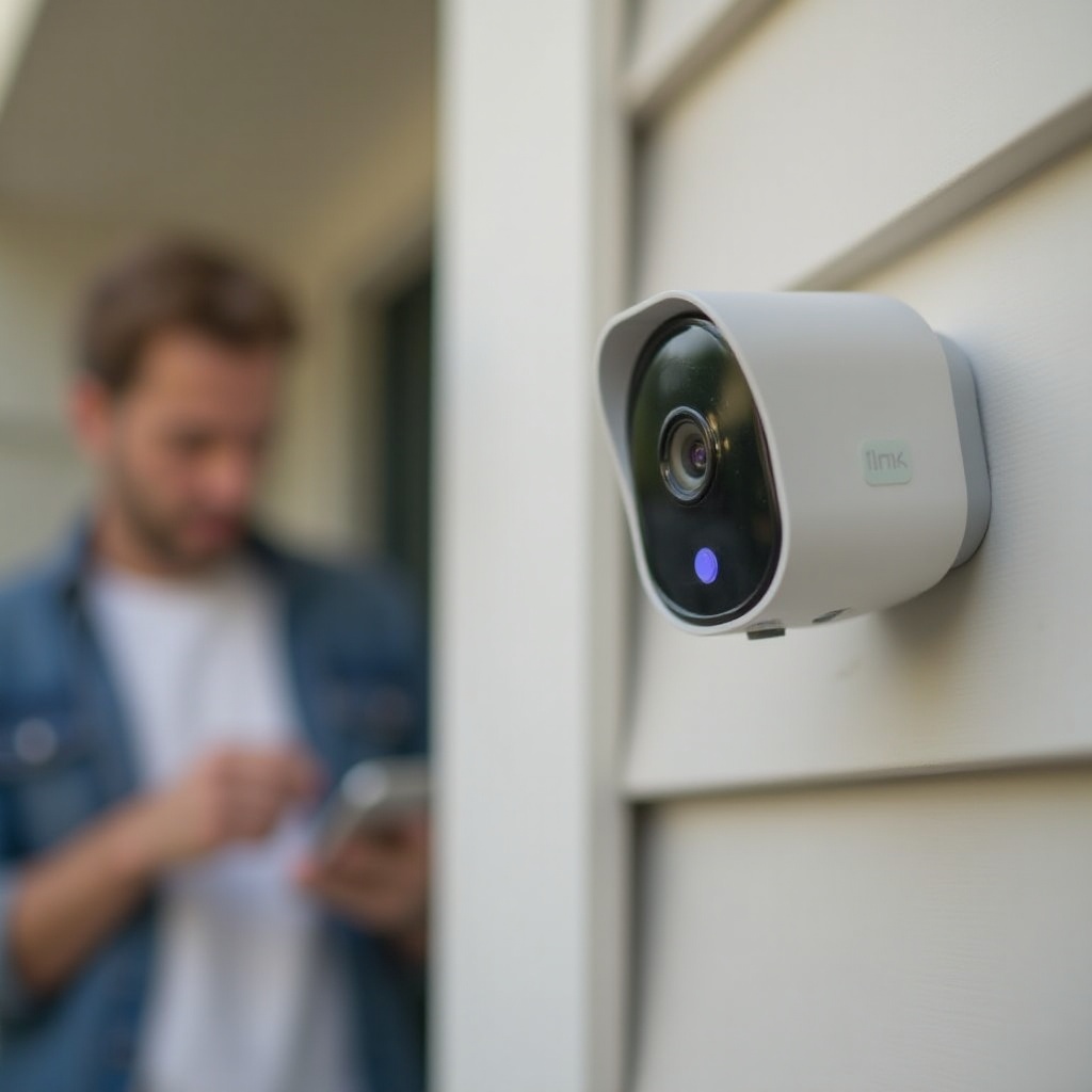 blink camera armed but not recording