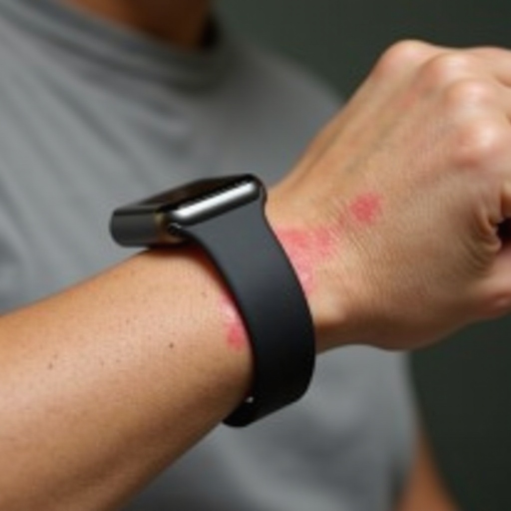 علامات حمراء من ساعة آبل