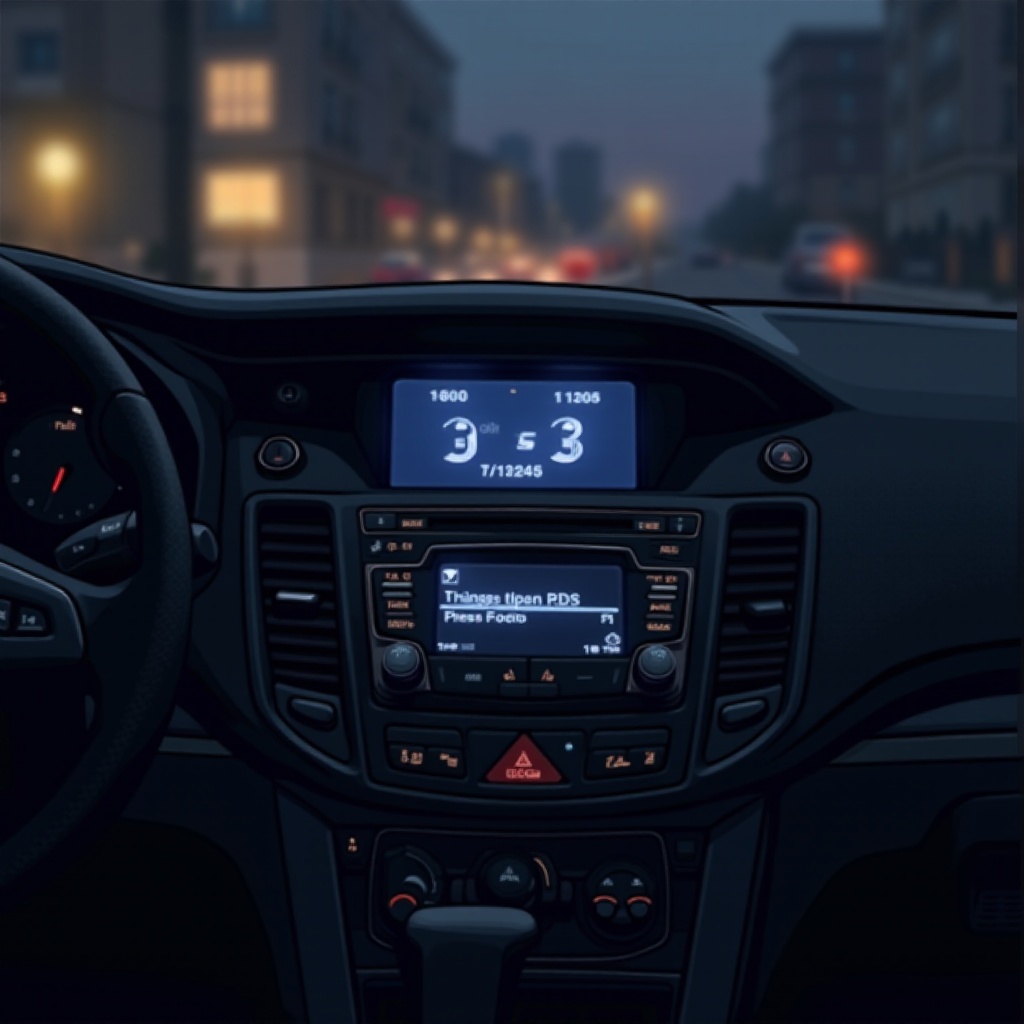 la radio permanece encendida cuando el coche está apagado