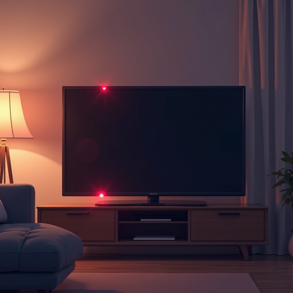 samsung tv standby light blinking