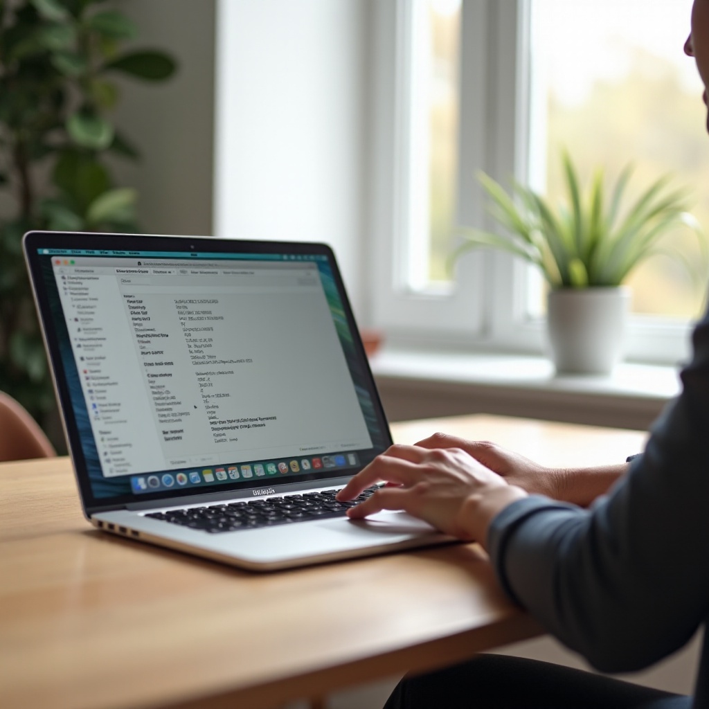 cómo comprobar las especificaciones de un MacBook por su número de serie