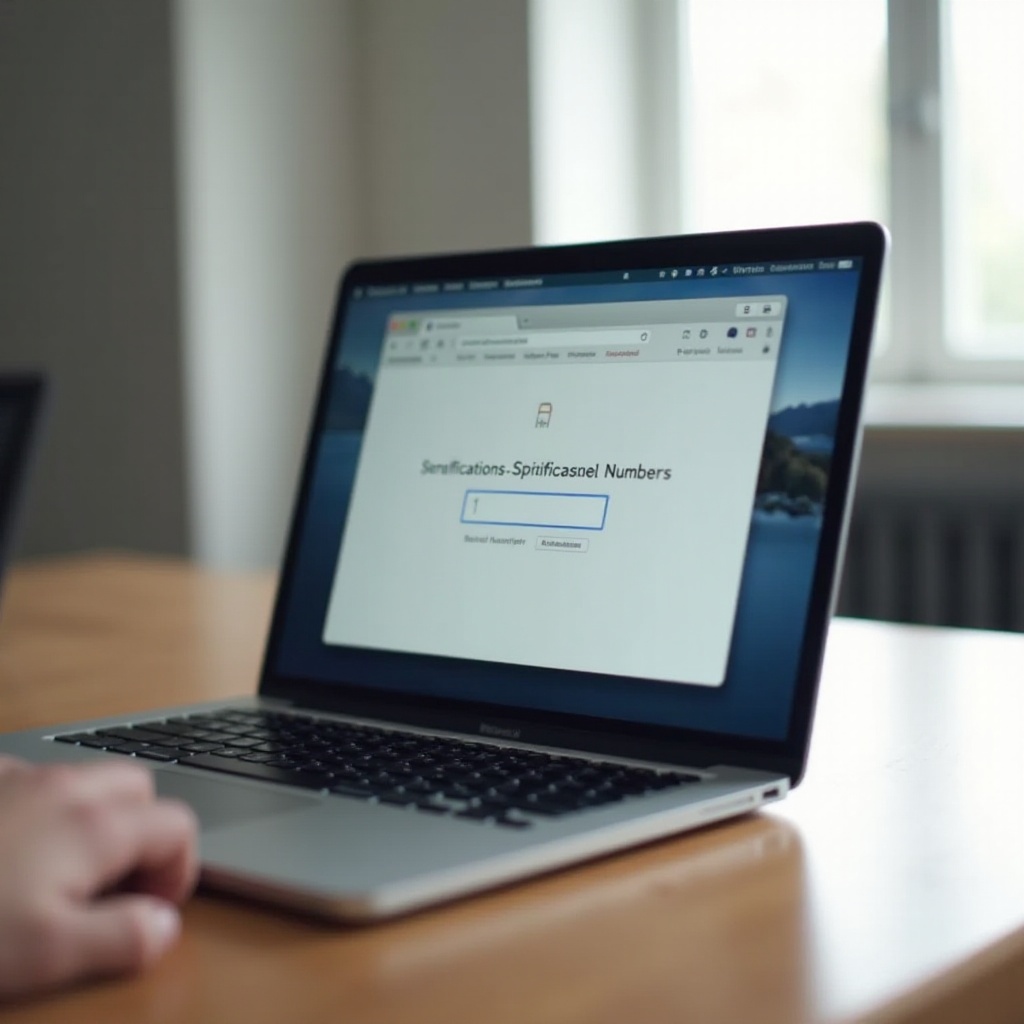 как проверить характеристики MacBook по серийному номеру