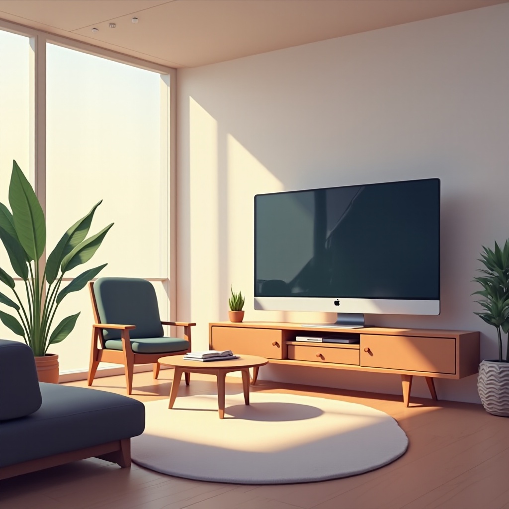 استخدام التلفزيون كجهاز عرض