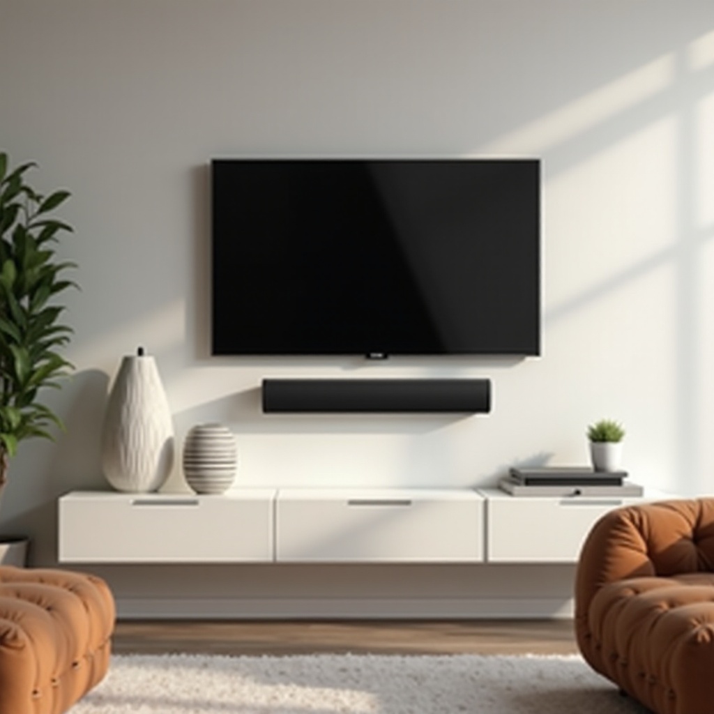 небольшая звуковая панель для небольшого телевизора