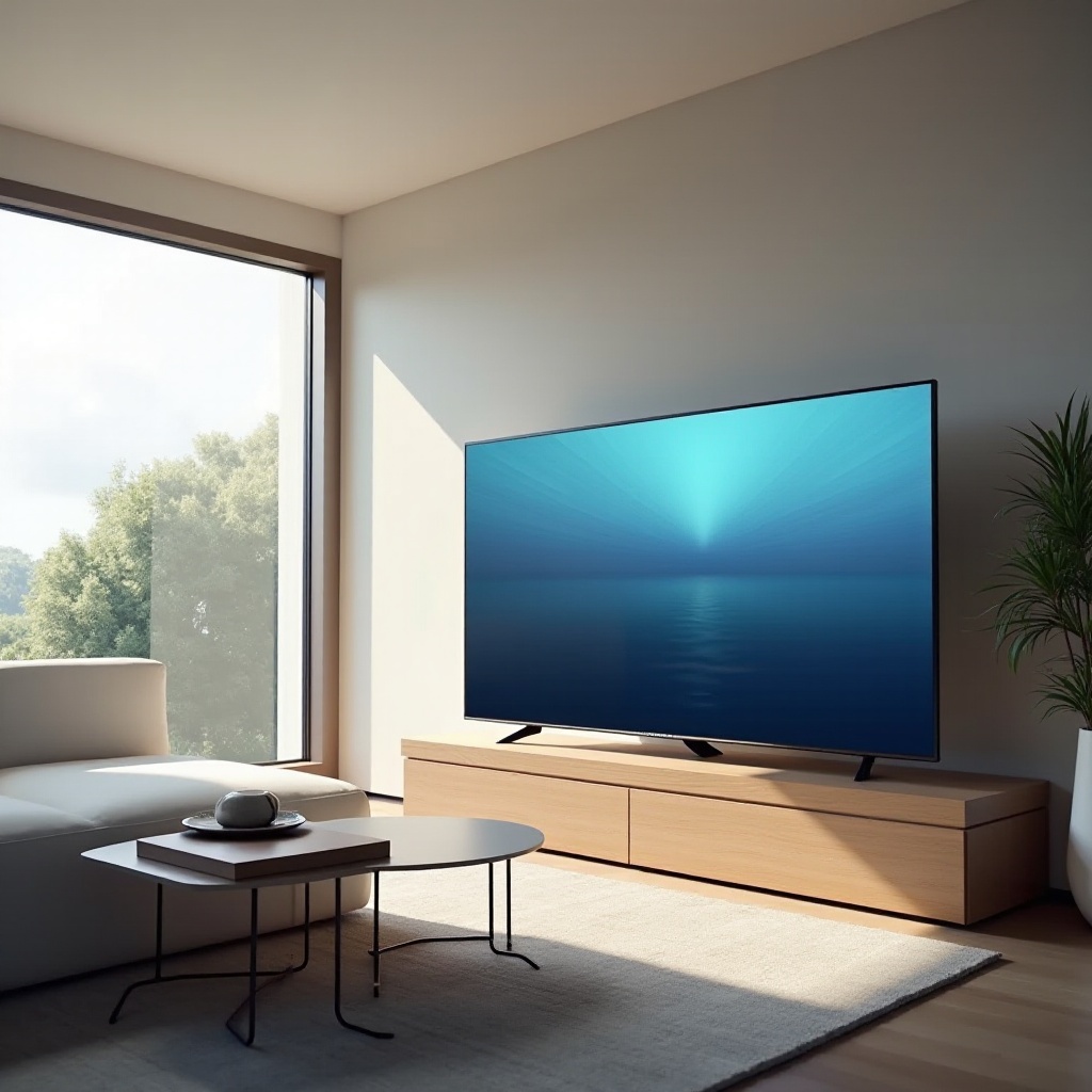 тест изображения телевизора Samsung