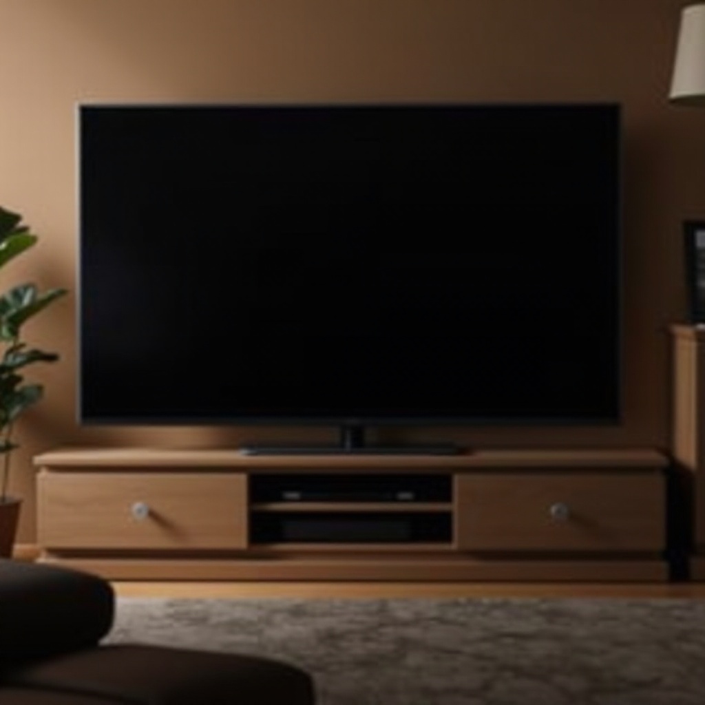 schermo vuoto TV LG