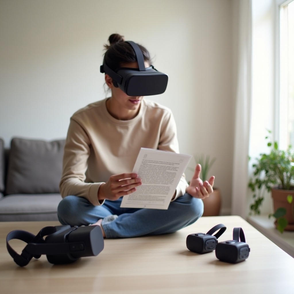 Einrichtung des Oculus Quest 3
