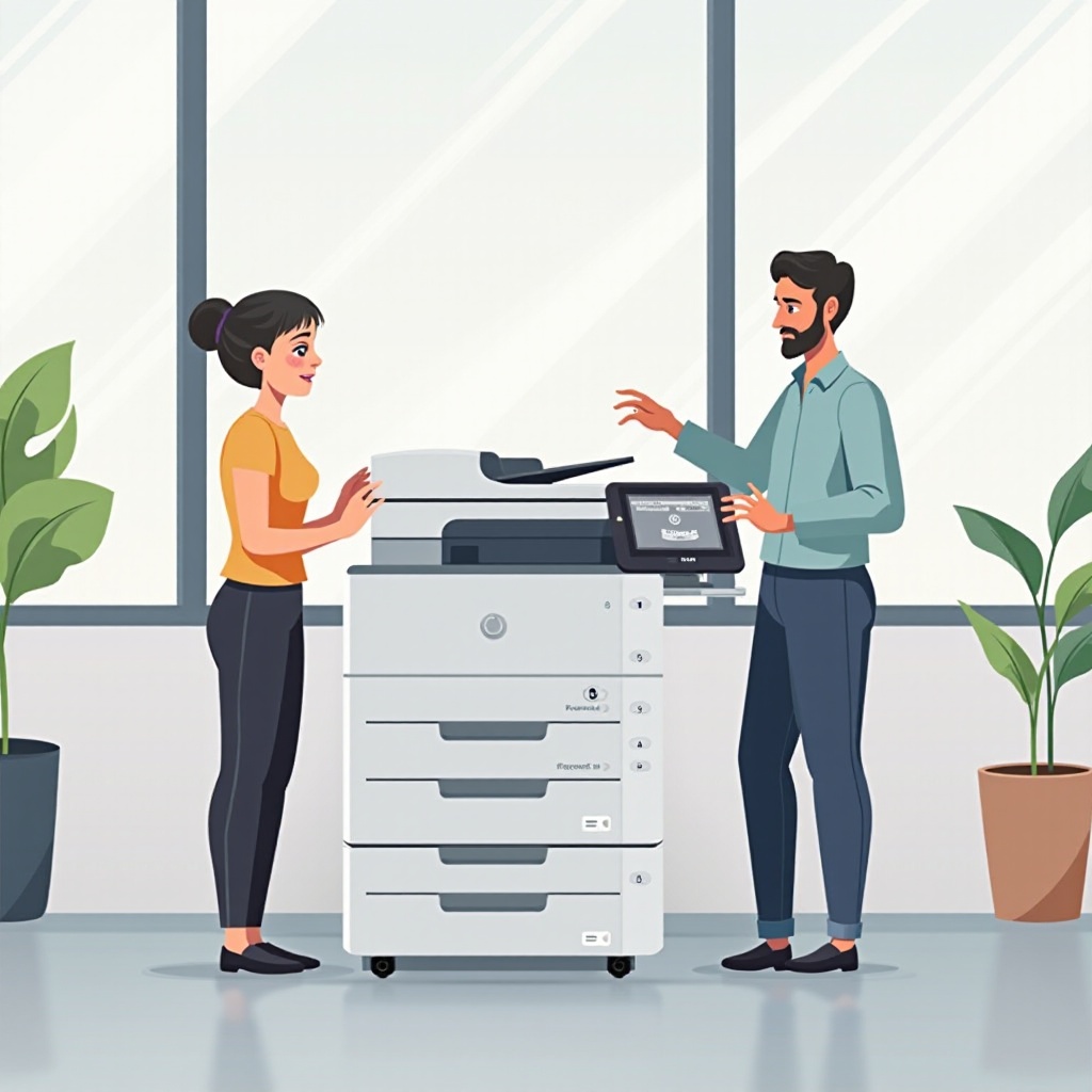 printer stopped printing black