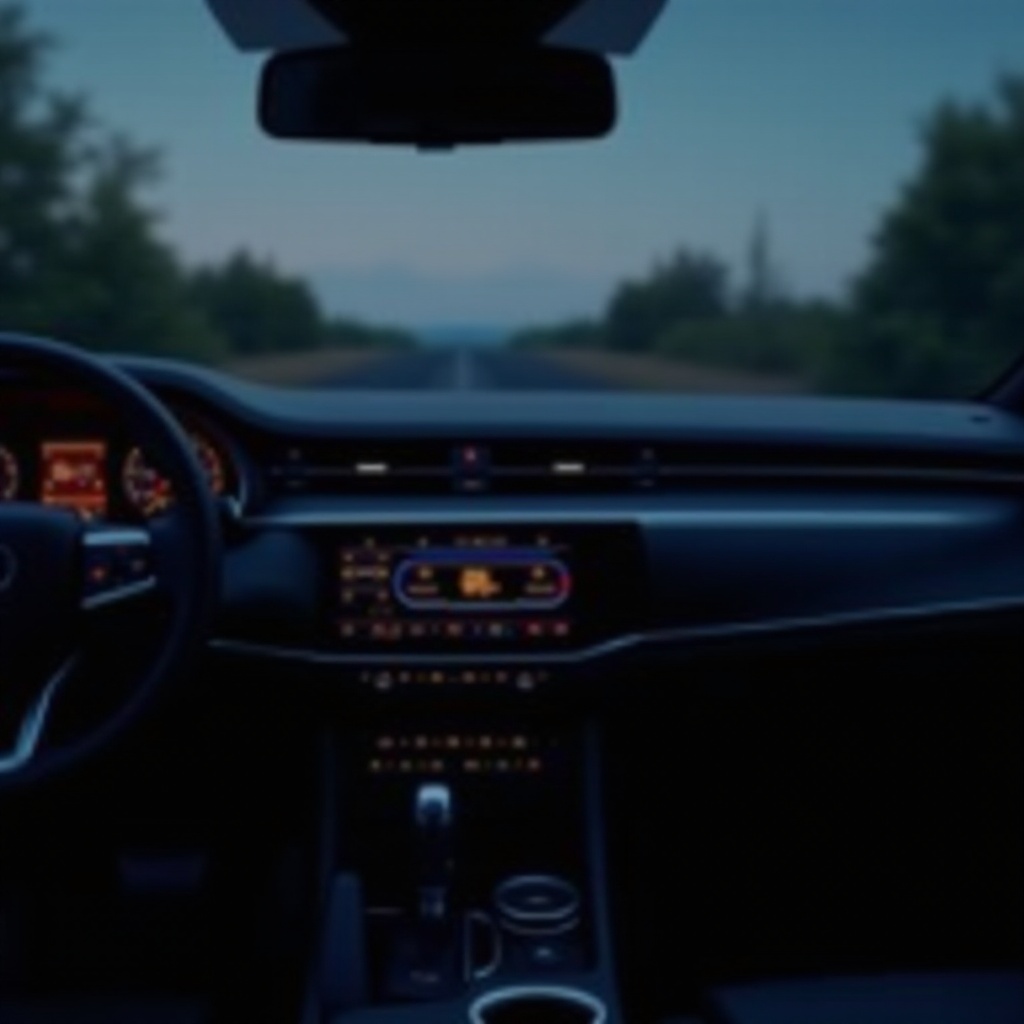 das Radio bleibt an, wenn das Auto aus ist