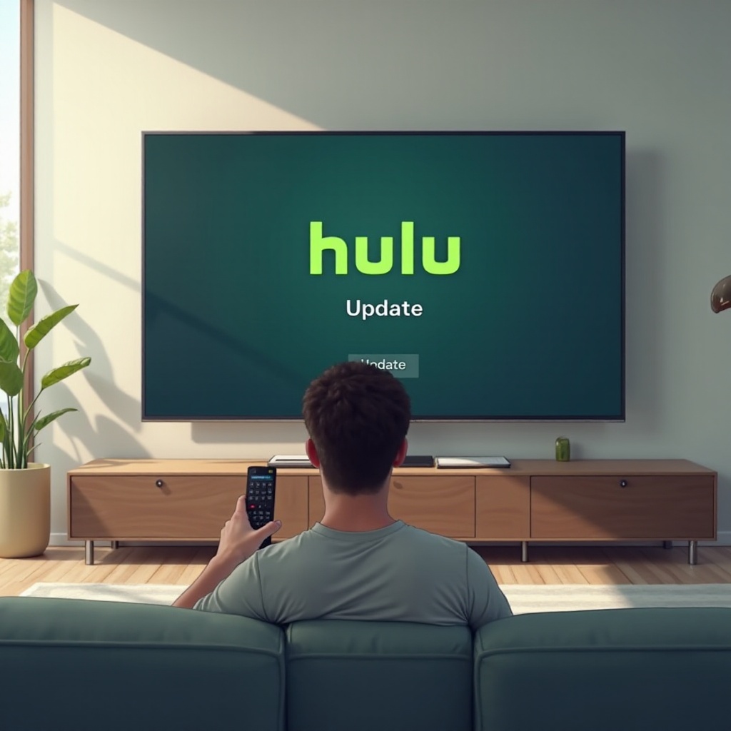 hulu app won't update on samsung tv