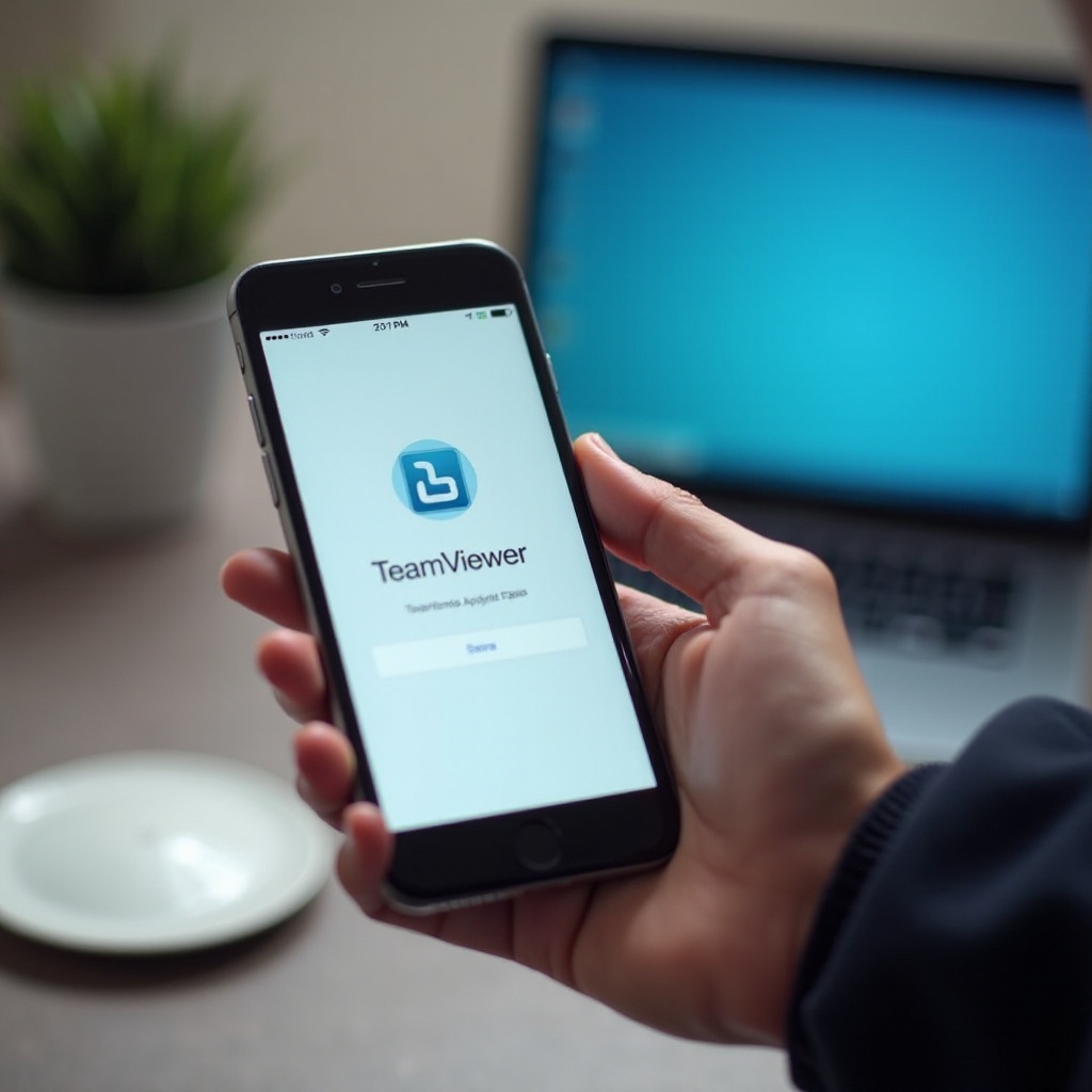 comment utiliser l'application TeamViewer sur votre téléphone