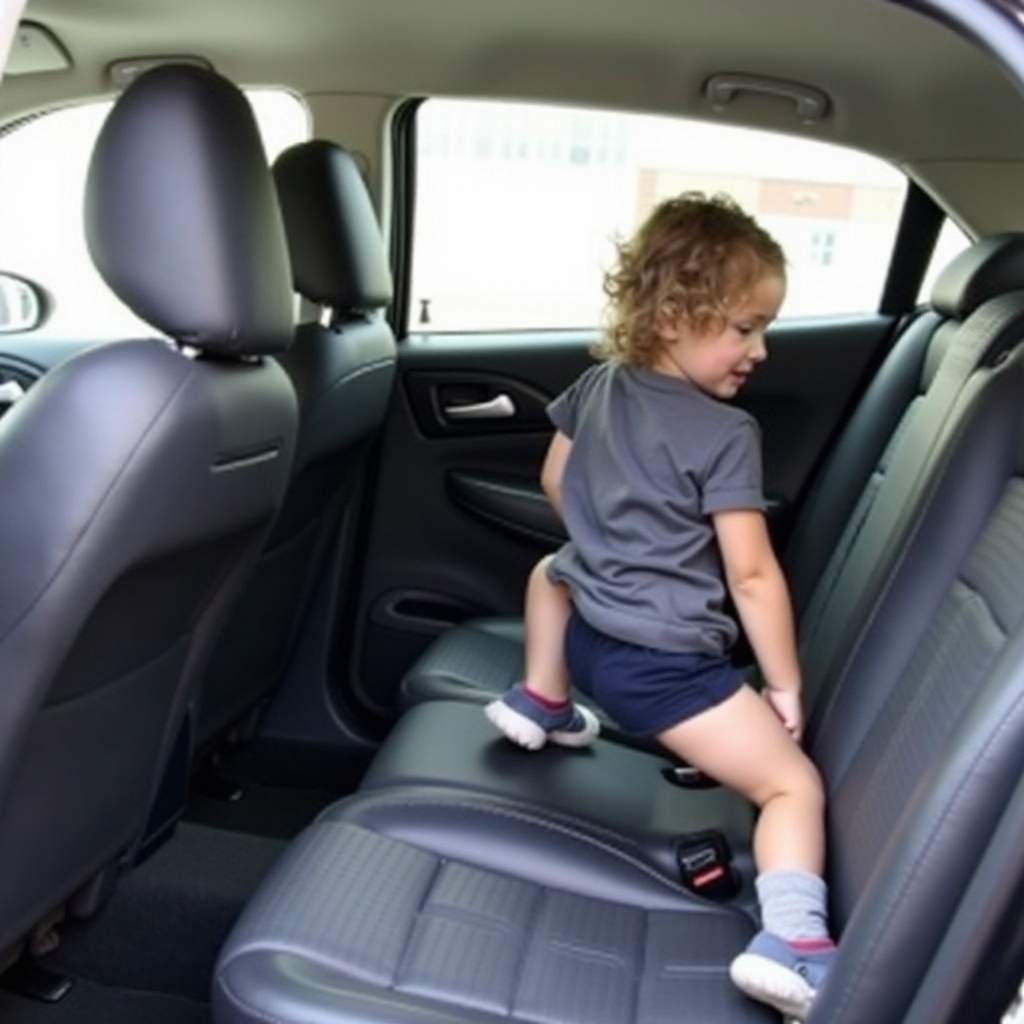 how to install a rear facing car seat