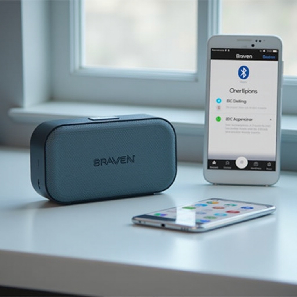 how to connect to a braven speaker