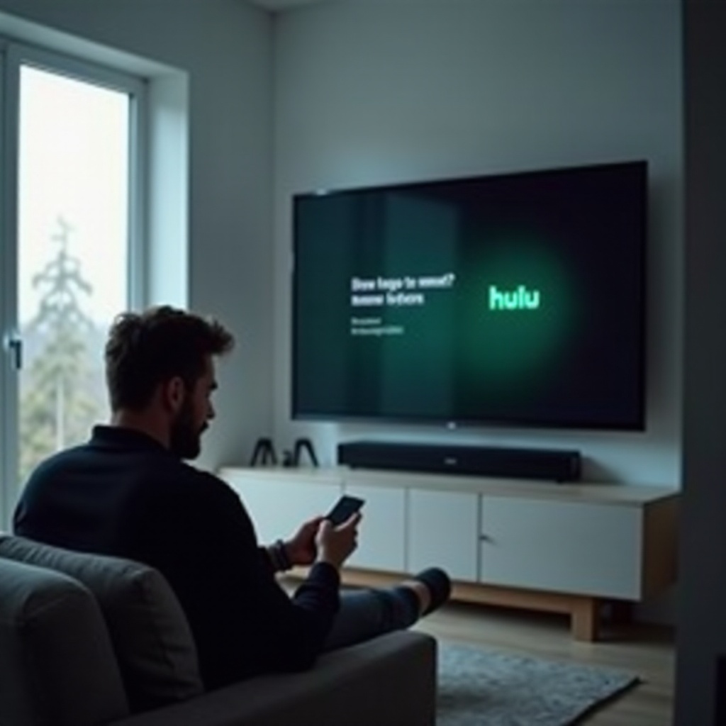 Die Hulu-App wird auf dem Samsung-Fernseher nicht aktualisiert