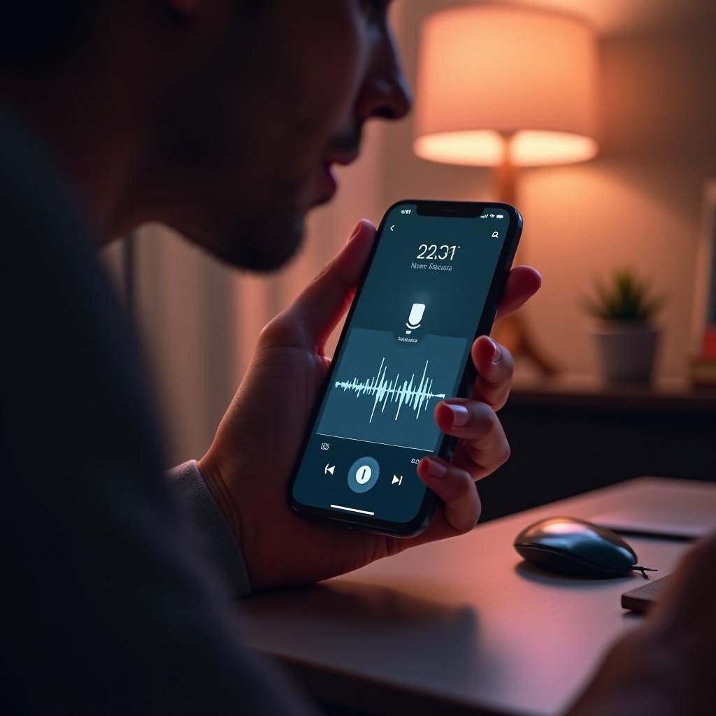 كيفية إنشاء ملفات صوتية على iPhone