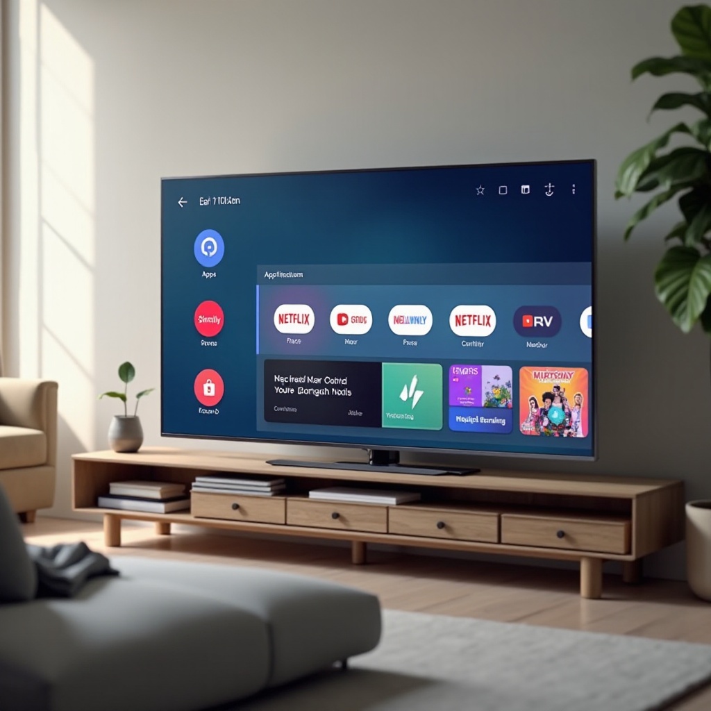 where is app store on samsung smart tv